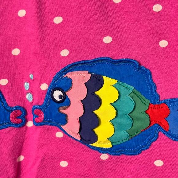 Mini Boden Jersey Knit Pocket Applique Dress - Picture 3 of 7